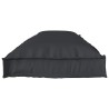 Set de coussins de palette 2 pcs Noir 150 x 40 x 8 cm 523608523608