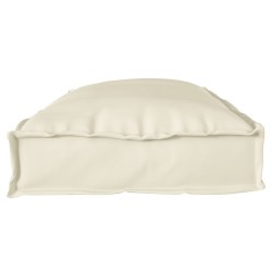 Set de coussins de palette 2 pcs Crème 100 x 40 x 8 cm 523609523609