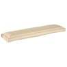 Set de coussins de palette 2 pcs Beige 150 x 40 x 8 cm 523610523610
