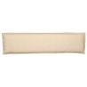 Set de coussins de palette 2 pcs Beige 150 x 40 x 8 cm 523610523610