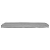 Set de coussins de palette 2 pcs Gris 150 x 40 x 8 cm 523611523611