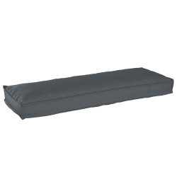 Set de coussins de palette 2 pcs Anthracite 120 x 40 x 8 cm 523612523612