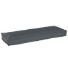 Set de coussins de palette 2 pcs Anthracite 120 x 40 x 8 cm 523612523612