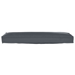 Set de coussins de palette 2 pcs Anthracite 120 x 40 x 8 cm 523612523612