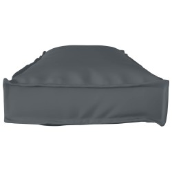 Set de coussins de palette 2 pcs Anthracite 120 x 40 x 8 cm 523612523612