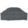 Set de coussins de palette 2 pcs Anthracite 120 x 40 x 8 cm 523612523612