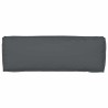Set de coussins de palette 2 pcs Anthracite 120 x 40 x 8 cm 523612523612
