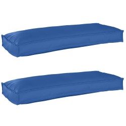 Set de coussins de palette 2 pcs Bleu royal 100 x 40 x 8 cm 523613523613