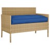 Set de coussins de palette 2 pcs Bleu royal 100 x 40 x 8 cm 523613523613