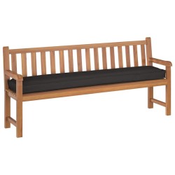 Coussin de palette Noir 200 x 40 x 8 cm Tissu Oxford 523614523614