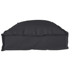 Set de coussins de palette 2 pcs Noir 100 x 40 x 8 cm 523618523618
