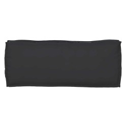 Set de coussins de palette 2 pcs Noir 100 x 40 x 8 cm 523618523618