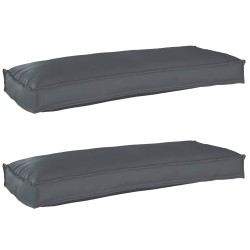 Set de coussins de palette 2 pcs Anthracite 100 x 40 x 8 cm 523620523620