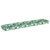 Coussin de palette Motif feuille 200 x 40 x 8 cm Tissu Oxford 523622523622