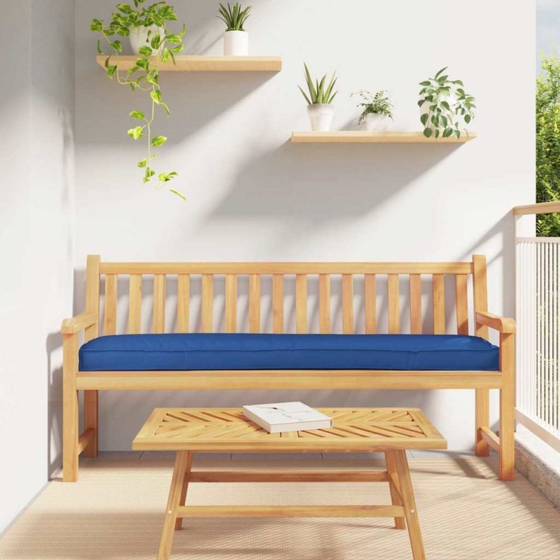 Coussin de palette Bleu royal 200 x 40 x 8 cm Tissu Oxford 523623523623