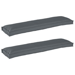 Set de coussins de palette 2 pcs Anthracite 150 x 40 x 8 cm 523625523625