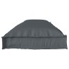 Set de coussins de palette 2 pcs Anthracite 150 x 40 x 8 cm 523625523625