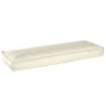 Set de coussins de palette 2 pcs Crème 120 x 40 x 8 cm 523626523626