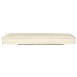 Set de coussins de palette 2 pcs Crème 120 x 40 x 8 cm 523626523626