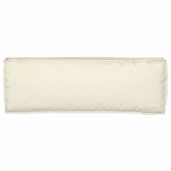 Set de coussins de palette 2 pcs Crème 120 x 40 x 8 cm 523626523626