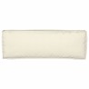 Set de coussins de palette 2 pcs Crème 120 x 40 x 8 cm 523626523626