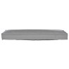 Set de coussins de palette 2 pcs Gris 120 x 40 x 8 cm 523628523628