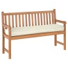 Coussin Crème 150 x 40 x 8 cm Tissu Oxford 523629523629