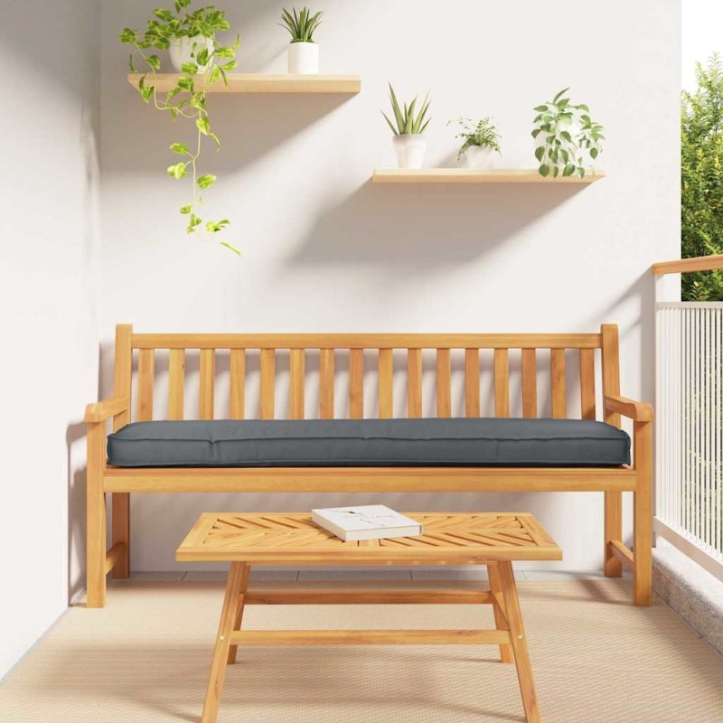 Coussin de palette Anthracite 180 x 40 x 8 cm Tissu Oxford 523631523631