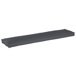 Coussin de palette Anthracite 180 x 40 x 8 cm Tissu Oxford 523631523631