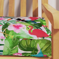 Coussin de palette Floral Jungle tropicale 180 x 40 x 8 cm 523633523633