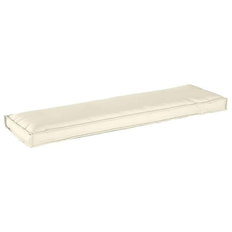 Coussin Crème 140 x 40 x 8 cm Tissu Oxford 523637523637