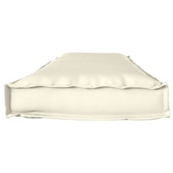 Coussin Crème 140 x 40 x 8 cm Tissu Oxford 523637523637