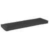 Coussin Noir 140 x 40 x 8 cm Tissu Oxford 523644523644