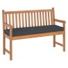 Coussin Noir 140 x 40 x 8 cm Tissu Oxford 523644523644