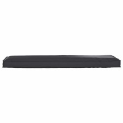 Coussin Noir 140 x 40 x 8 cm Tissu Oxford 523644523644