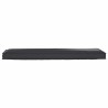 Coussin Noir 140 x 40 x 8 cm Tissu Oxford 523644523644