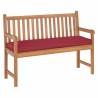 Coussin Bordeaux 140 x 40 x 8 cm Tissu Oxford 523646523646