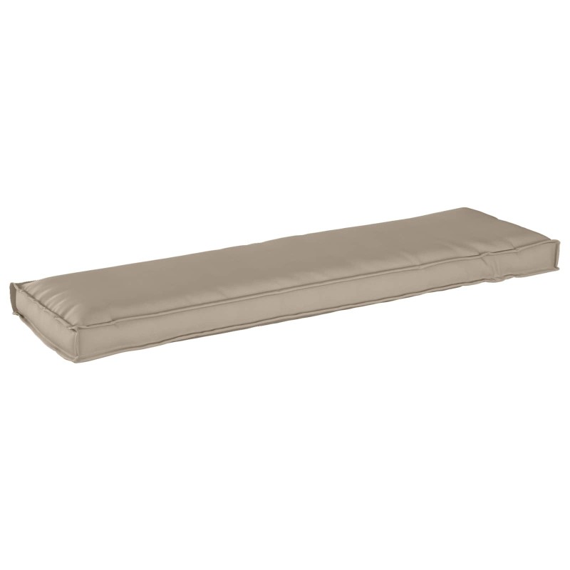 Coussin Taupe 140 x 40 x 8 cm Tissu Oxford 523648523648