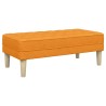banc avec coussin Jaune foncé 113 x 57 x 39 cm tissu 523650523650