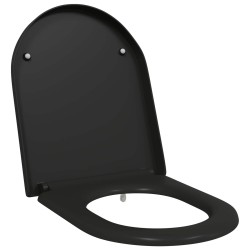 Siège de toilette Noir 49 x 36 x 4 cm Duroplast 523651523651