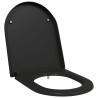 Siège de toilette Noir 49 x 36 x 4 cm Duroplast 523651523651