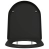Siège de toilette Noir 49 x 36 x 4 cm Duroplast 523651523651