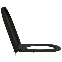 Siège de toilette Noir 49 x 36 x 4 cm Duroplast 523651523651