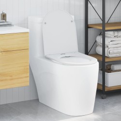 Siège de toilette Blanc 47 x 36 x 3,4 cm Duroplast 523669523669