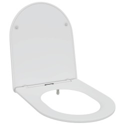 Siège de toilette Blanc 47 x 36 x 3,4 cm Duroplast 523669523669