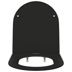 Siège de toilette Noir 47 x 36 x 3,4 cm Duroplast 523672523672