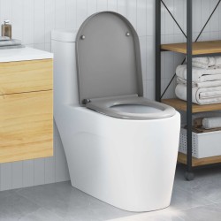 Siège de toilette Gris 49 x 36 x 4 cm Duroplast 523674523674