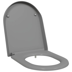 Siège de toilette Gris 49 x 36 x 4 cm Duroplast 523674523674