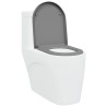 Siège de toilette Gris 49 x 36 x 4 cm Duroplast 523674523674