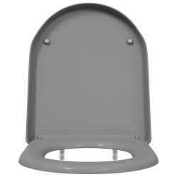 Siège de toilette Gris 49 x 36 x 4 cm Duroplast 523674523674